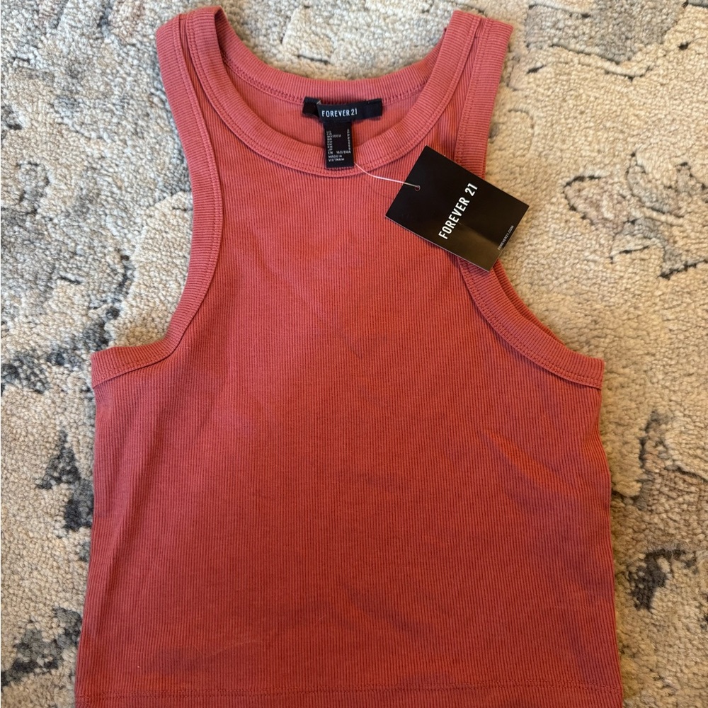 Forever 21 Coral Tank Top